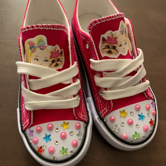 Custom Low tops#JojoSiwa - Picture 3 of 5